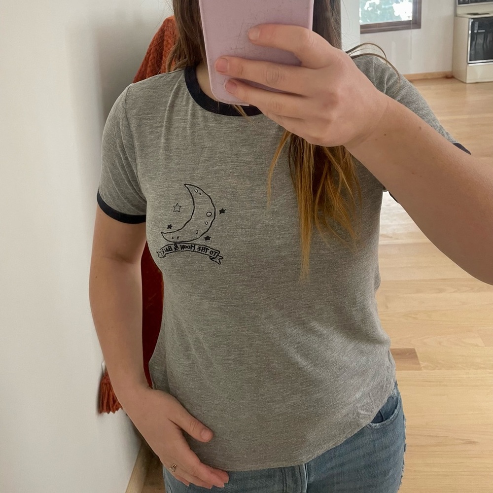 To the Moon and Back tee shirt